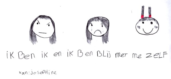 Tekening van Josephine